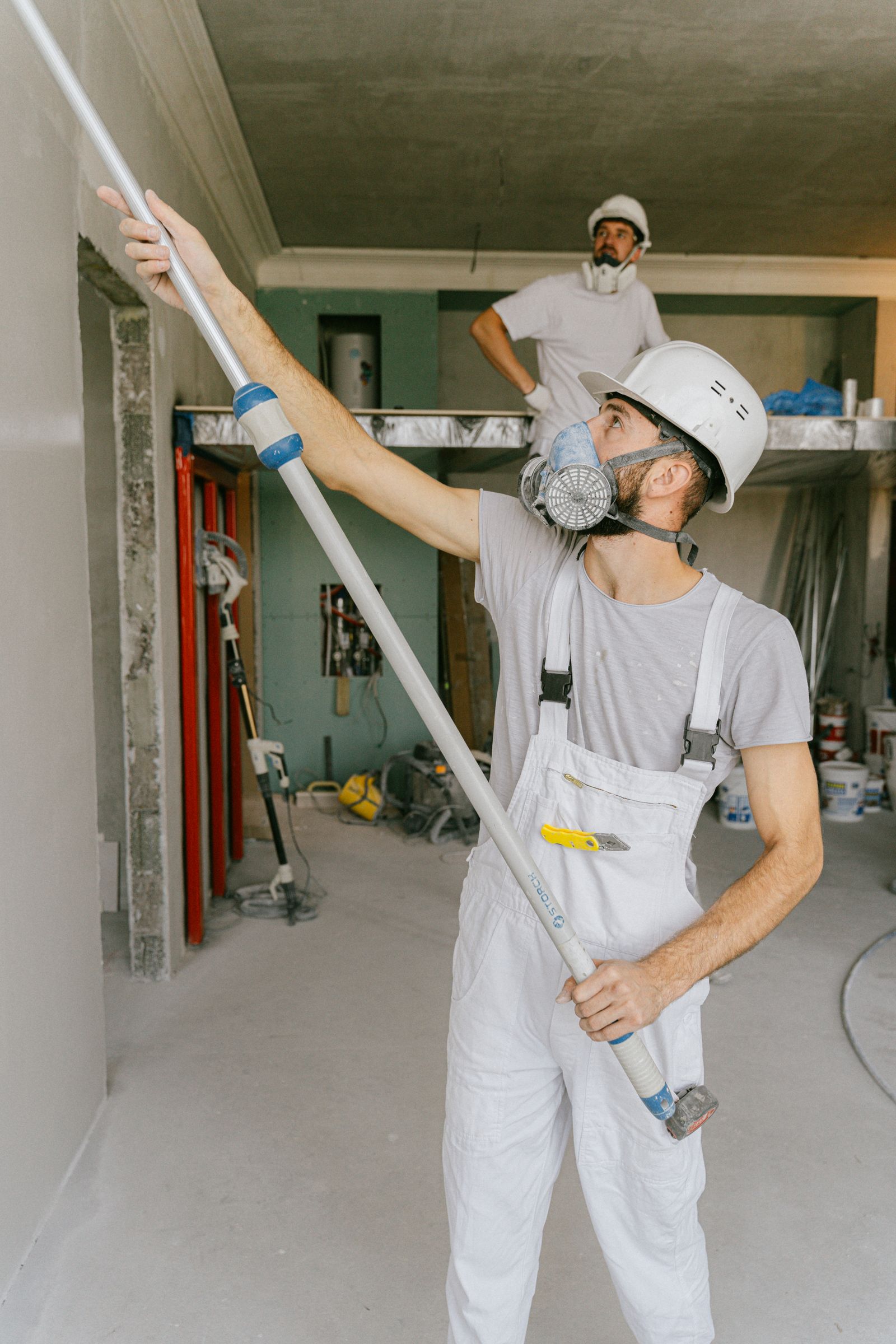 Interior renovation in progress