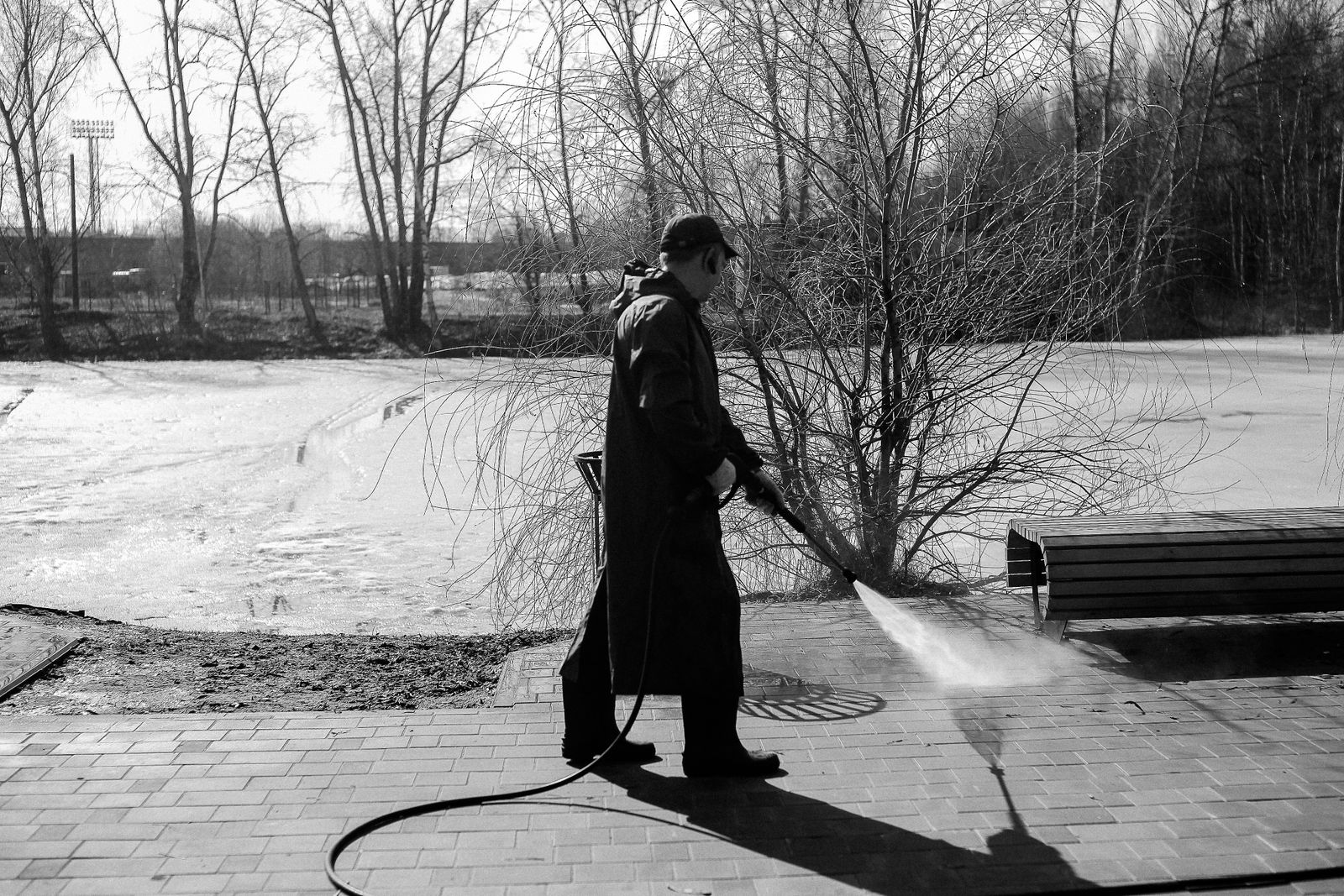 Exterior cleaning